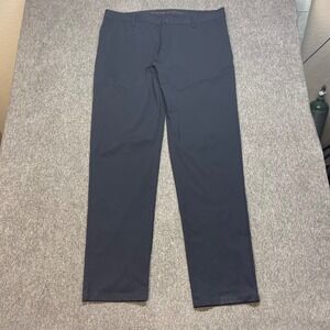 RHONE Mens Gray Performance Commuter Pants Size 38 Style 100161